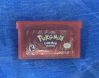 Pokemon FireRed All 386 Shiny Complete Pokedex Cartridge Unlocked GBA GameBoy