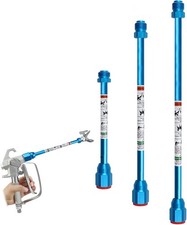 Airless Paint Sprayer Spray Gun Tip Extension Pole Rod 3 Pack Airless Sprayer