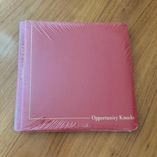 Creative Memories Red 12 x 12 Expandable Scrapbook Album Opportunity Knocks NWT