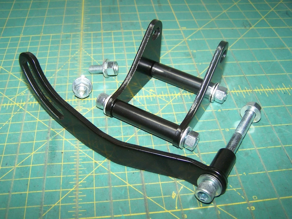 Bomba de dirección asistida (estilo Saginaw) soporte de montaje para bloque pequeño Chevy NEGRO Foto 4 de 4