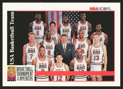 1992-93 Hoops #USA USA Basketball Team Michael Jordan | eBay