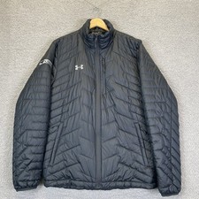 Under Armour Men's Storm Insulated Puffer Jacket Size Medium Smoke Gray