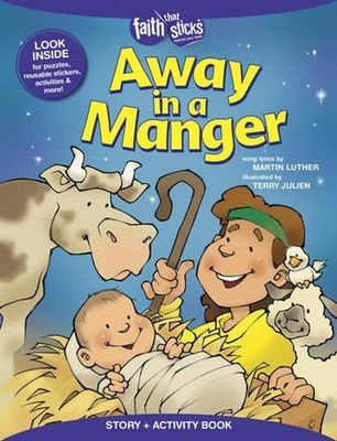 Away In A Manger by Terry Julien (English) Paperback Book