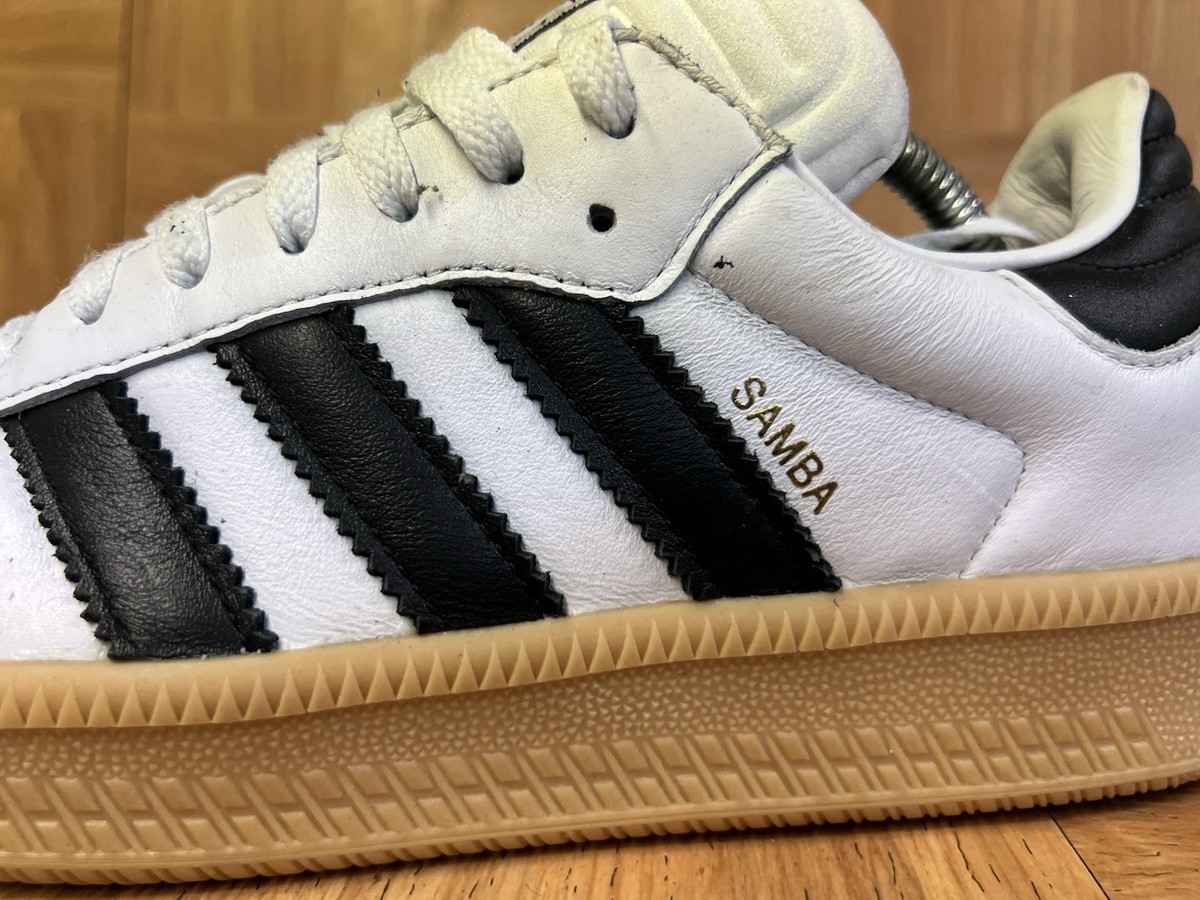 靴  SAMBA RARE🔥 Sz 10 - Adidas Samba XLG White Black Gum IE1377 Men's Shoes