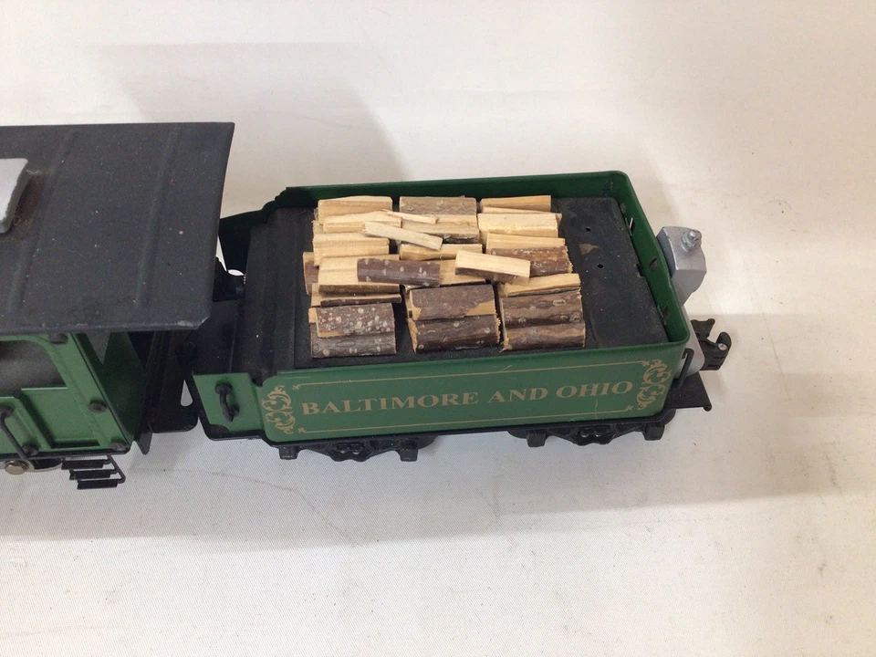 ETS O Gauge Locomotive Train Engine Victoria W/ Tender Long Island B&O w Sound - Image 3 of 4