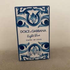 Dolce & Gabbana Light Blue Capri in Love Pour Homme Eau De Parfum - 50ml  Unseal