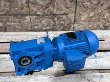 WEG 3-Phase 1.5kw (2HP) Motor Gearbox Reducer 75RPM 191Nm Torque Gear Drive 30mm