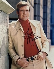 LEE MAJORS SIGNÉ À LA MAIN 8X10 L'HOMME À SIX MILLIONS DE DOLLARS COLONEL STEVE AUSTIN NASA