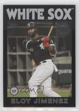 2021 Topps 1986 Baseball 35th Anniversary Black /299 Eloy Jimenez #86B-52 0ie5