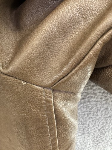Levi Brown Fleece Lined Full Zip Jacket Men's Size M NWT - Picture 5 of 13