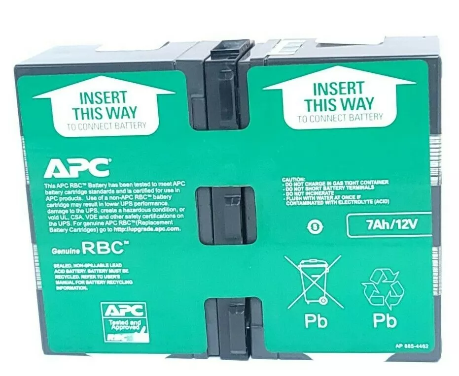 NIB APC APCRBC124 REPLACEMENT BATTERY CARTRIDGE CART 124 eBay