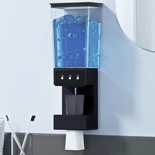 Automatic Mouthwash Dispenser Touchless 25.36 Oz Wall Mounted Mouth Wash New