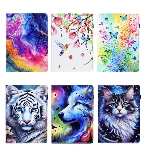 For iPad 5/6/7/8/9/10/11th Gen Shockproof Leather Smart Case Flip Stand Cover - Picture 272 of 427