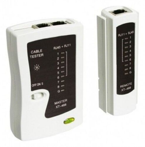 Netzwerk Kabeltester + LSA Anlegewerkzeug RJ11 | 12 RJ45 Cat 3 | 4 | 5 | 6 |7 - Bild 2 von 3