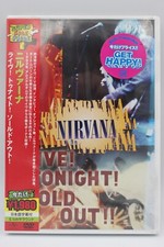 Nirvana - Live Tonight Sold Out Dvd 2006 SEALED JAPAN