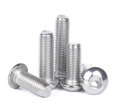 Allen Pan BSW 1/4-20 & 5/16-18 Pan Head Allen Hex Socket Cap Screw Bolts -A2 304 ...