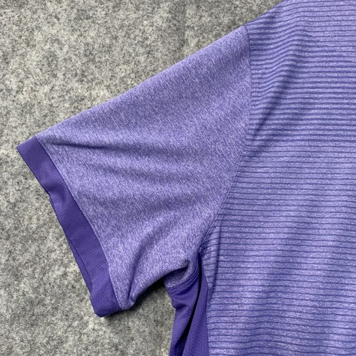 Nike Golf Poloshirt Herren XL Violett Lila Tour Performance Kurzarm Stretch - Bild 8 von 17