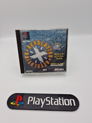 Revolution X Aerosmith PS1 PlayStation Action Video Game