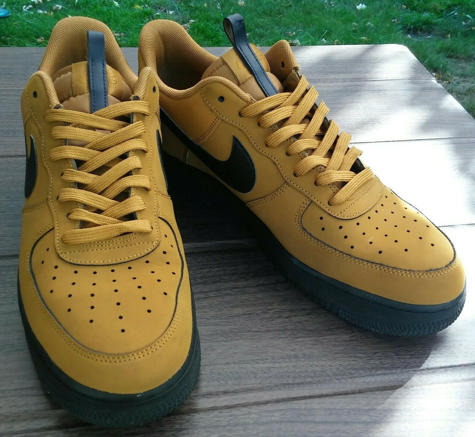 Nike Air Force 1 Low Wheat Black 