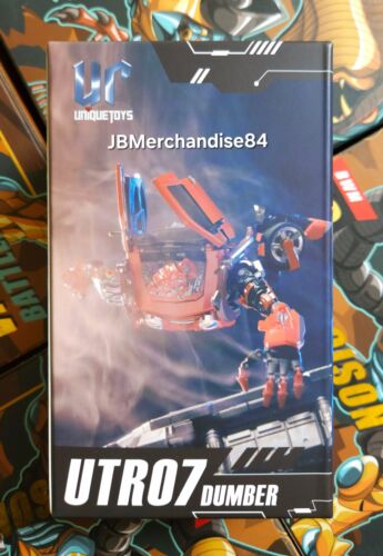 Unique Toys UT-R07 Dumber Mudflap Alloy MP Scale SEALED NEW🇺🇸USA!