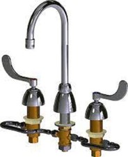CHICAGO FAUCETS 786-HGN2AE3XKAB Gooseneck,Chrome,Chicago Faucets,786
