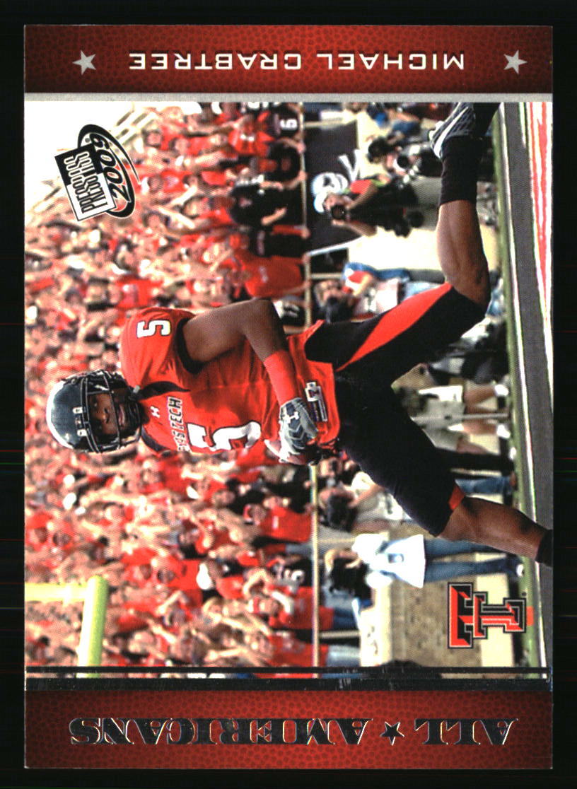 Michael Crabtree 2009 Press Pass #80 FOOTBALL Card