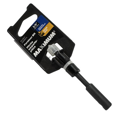 Maximum 3/8'' Forstner Bit Serrated Edges 3/8'' Shank for Wood Drilling