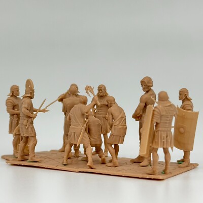 FCBEL 1/10 Oude Romeinse Warrior Hars Buste Model - Ungeassembleerd & Ungeverfd Miniatuur Kit