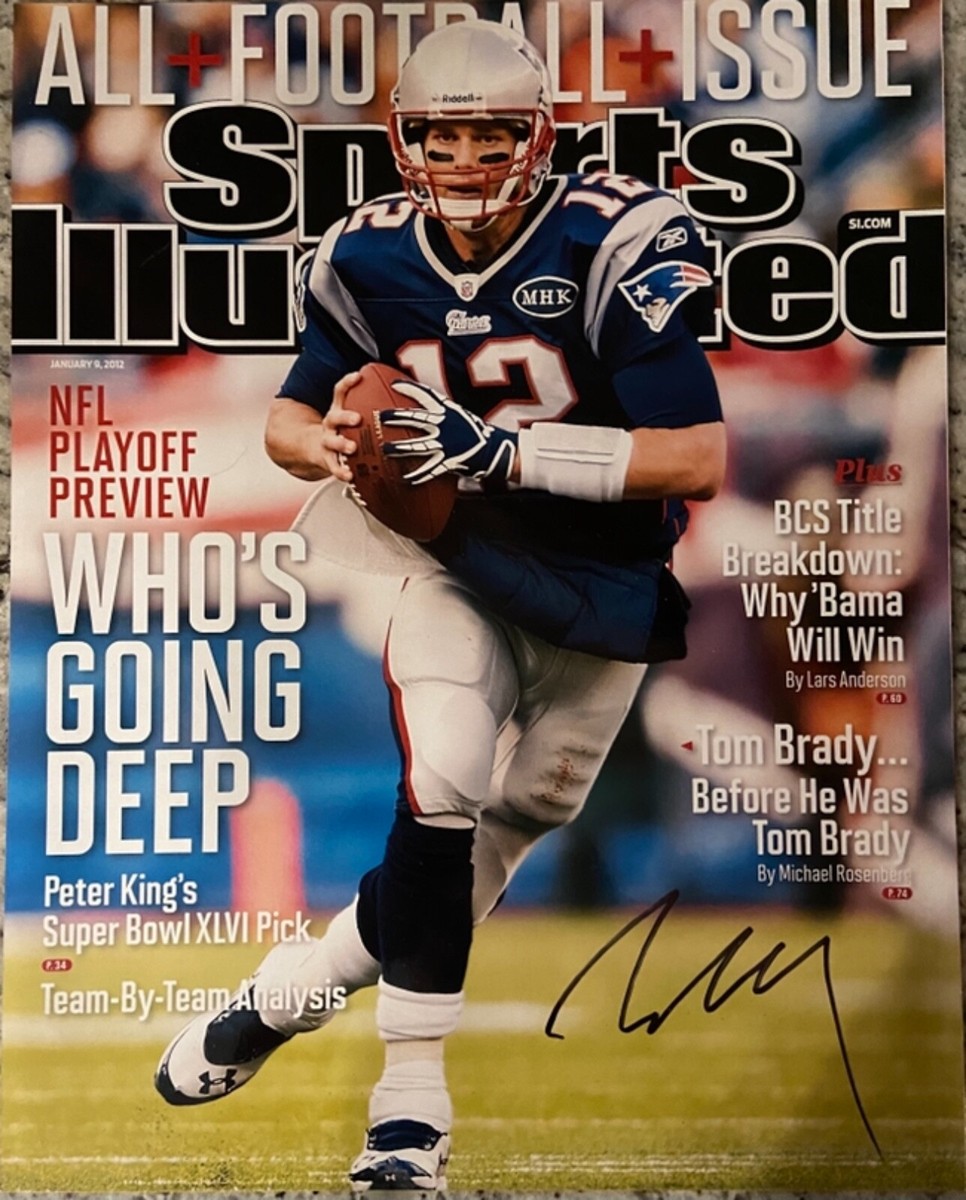 Tom Brady Signed autographed New England Patriots 11x14 Photo w
