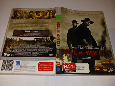 HELL ON WHEELS SEASON ONE (3 DISC SET) (DVD, MA15+)