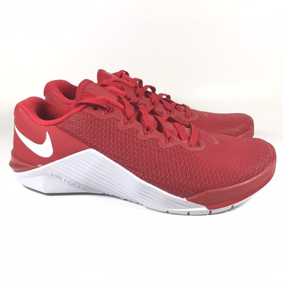 nike metcon 5 university red