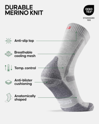 Anti Blister Running Socks DANISH ENDURANCE Hiking Socks