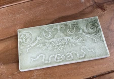 American Encaustic Tiling Co Decor Tile Neo-Classic Design 1890's Beautiful!