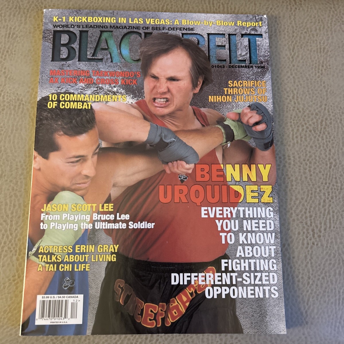 Black Belt Magazine December, 1998 Benny Urquidez | eBay Black Belt Magazine December, 1998 Benny Urquidez | eBay