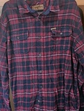 Men s Orvis Big Bear Flannel Red Blue Plaid XL item 1312517