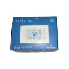Emerson Sensi Smart WiFi Programmable Thermostat - White (ST55U) New Open Box
