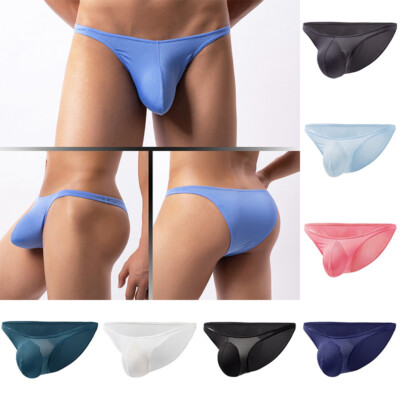  Mens G-String-Slips Tanga Bikini Unterwäsche Sexy T Back-Beutel Shimwea。  