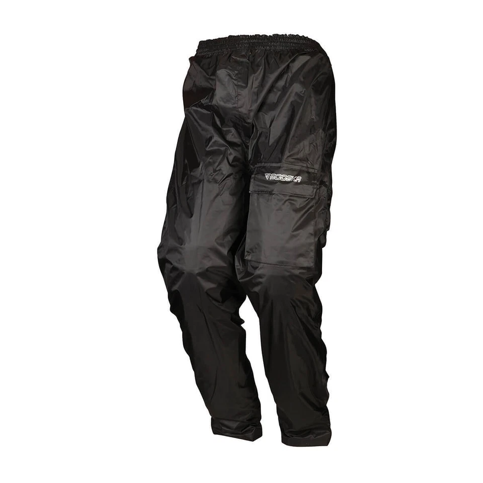 MODEKA Thermohose EASY Motorradhose Hose schwarz lang warm gefüttert Regen Wärme - Bild 2 von 3