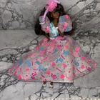 Vintage Barbie Birthday Brunette Doll 1994 Mattel African American