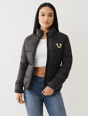 true religion slim puffer jacket