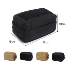 Outdoor Tactical Molle Phone Holder Accessories Waist Bag EDC Fanny Pack 2 Style