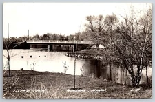 MN, Windom, Island Park, Bridge, Real Photo, RPPC, Vintage Postcard