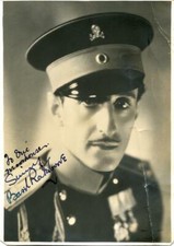 ACTOR Basil Rathbone (+) autograph, signed vintage photo