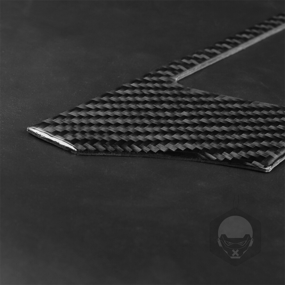 2Pcs Suitable for Toyota Takuma 1520 Dashboard Air Outlet Carbon Fiber