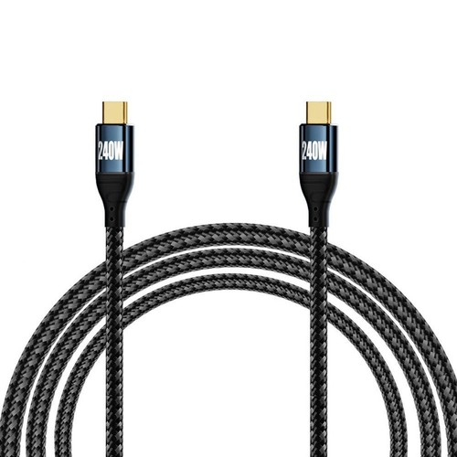90° Degree Angle USB-C to USB-C Charger Cable Fast Charging Type Sync Cord - Zdjęcie 5 z 22