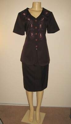 Anna USA Women's Designer 2-Piece Set Dress