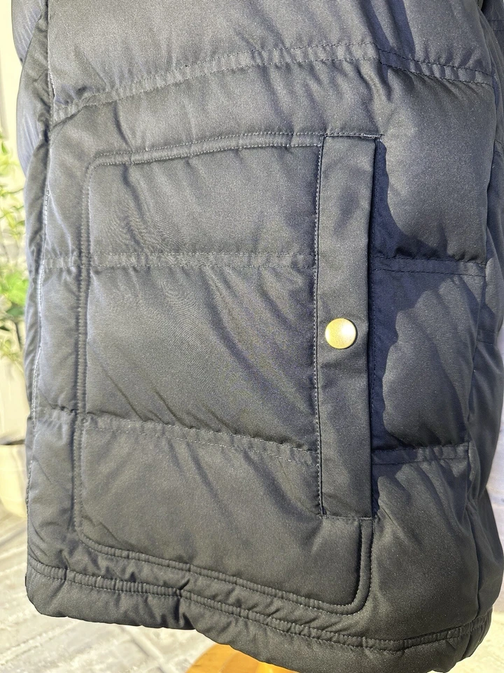 Chaleco acolchado negro Alpine Designs para hombre - forrado a cuadros - Boulder Co - talla grande Foto 4 de 4