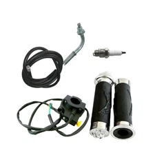 Handlebar Grip Kit & Throttle Cable For 66cc 80cc Motorized Bicycle Engine