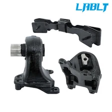 LABLT 3PCS Engine Motor & Trans Mount Set For Jeep Wrangler Auto Trans 2012-2017
