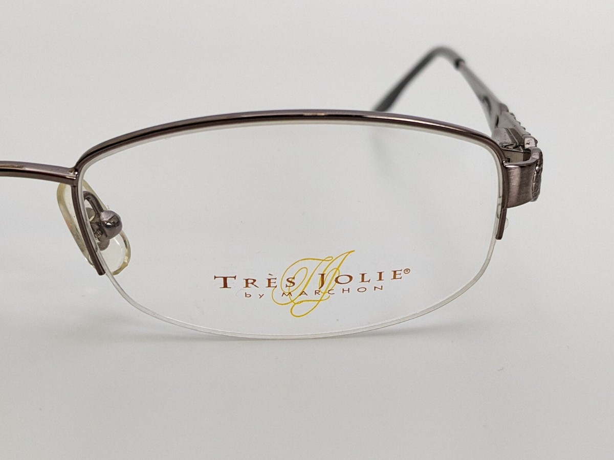 Tres Jolie by Marchon 143 065 Eyeglasses Frames NEW: Smokey 